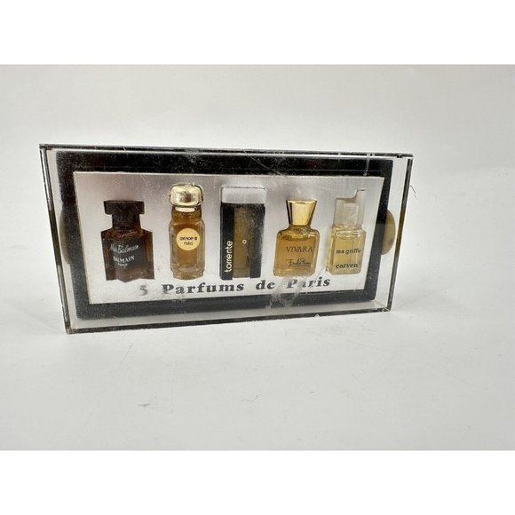 Vintage Societe Generale de Parfumerie 5 Pc Mini Set (#1) - Picture 1 of 11